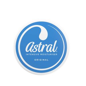 کرم مرطوب کننده آسترال Astral مناسب صورت و بدن حجم 200 میلی لیتر