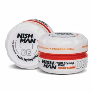 واکس مو نیشمن Nishman مدل MYSTIC GUMMY شماره 6 (سفید-نارنجی) حجم 150 میلی لیتر