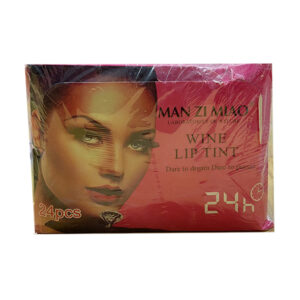 تینت لب منزی Man zi Miao مدل WINE بسته 24 عددی