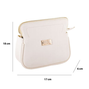 کیف لوازم آرایشی بی با BIBA مدل سفید