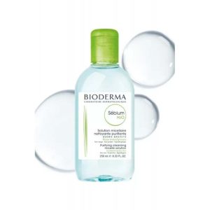 میسلار بایودرما Bioderma سری Sebium H2O مدل Combination/Oily Skin (سبز) حجم 250 میلی لیتر