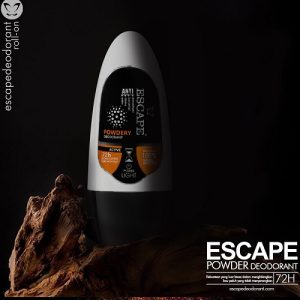 رول ضد تعریق پودری زنانه اسکیپ Escape (نارنجی) حجم 50 میلی لیتر (بسته 6 عددی)