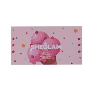 پالت رژگونه سه رنگ شیگلم Sheglam مدل Sweet cheeks blush وزن 18 گرم