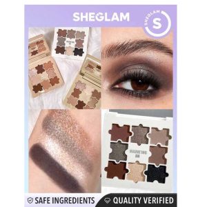 پالت سایه چشم شیگلم Sheglam سری JAZY JIGSAW مدل Mauve’Ing On (پازل) وزن 8 گرم