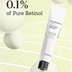 کرم ضدچروک و جوانساز صورت کوزارکس Cosrx مدل Retinol 0.1 حجم 20 میلی لیتر