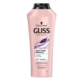 شامپو مو گلیس GLISS مدل Split Hair Miracle (صورتی) حجم 370 میلی لیتر