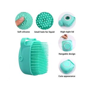 فیس براش (لیف) سیلیکونی صورت و بدن مخزن دار