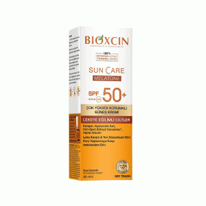ضدآفتاب بی رنگ بیوکسین BIOXIN مدل BLEMISH-PRONE SPF+50 حجم 50 میلی لیتر