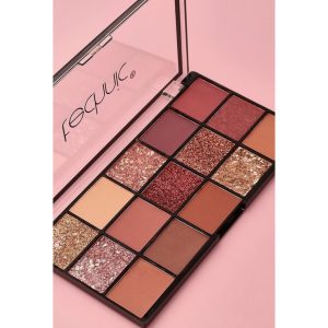 پالت سایه ۱۵ رنگ تکنیک TECHNIC مدل INVITE ONLY (صورتی) وزن ۱۲.۵ گرم