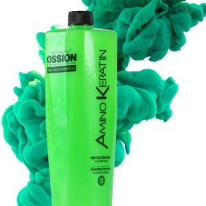 شامپو مو مورفوس MORFOSE سری OSSION مدل AMINO KERATIN حجم ۸۰۰ میلی لیتر