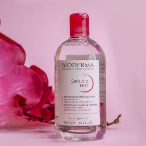 میسلار بایودرما BIODERMA (بدون تاریخ انقضا) سری SEBIUM H2O مدل SENSITIVE SKIN (صورتی) حجم 500 میلی لیتر